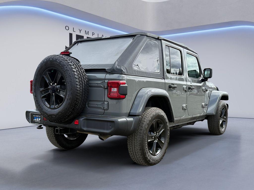 used 2021 Jeep Wrangler Unlimited car, priced at $26,488
