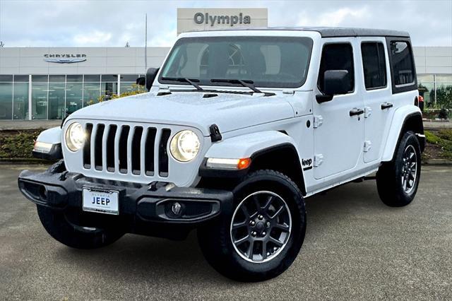 used 2021 Jeep Wrangler Unlimited car, priced at $28,892