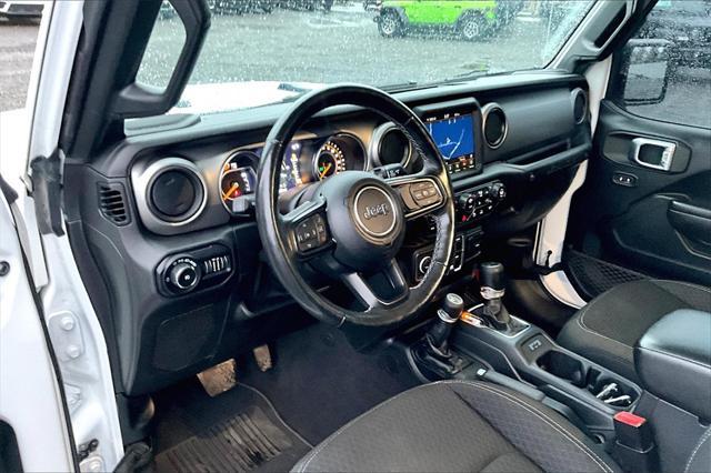 used 2021 Jeep Wrangler Unlimited car, priced at $28,892