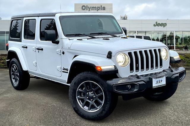 used 2021 Jeep Wrangler Unlimited car, priced at $28,892