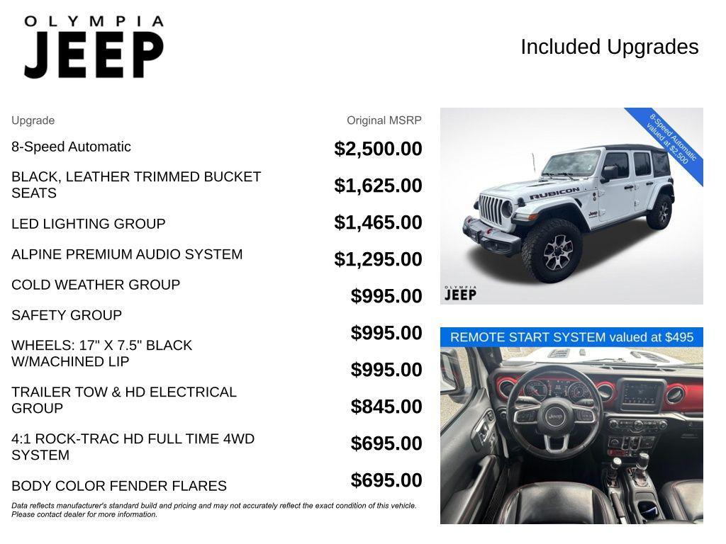 used 2021 Jeep Wrangler Unlimited car, priced at $29,998