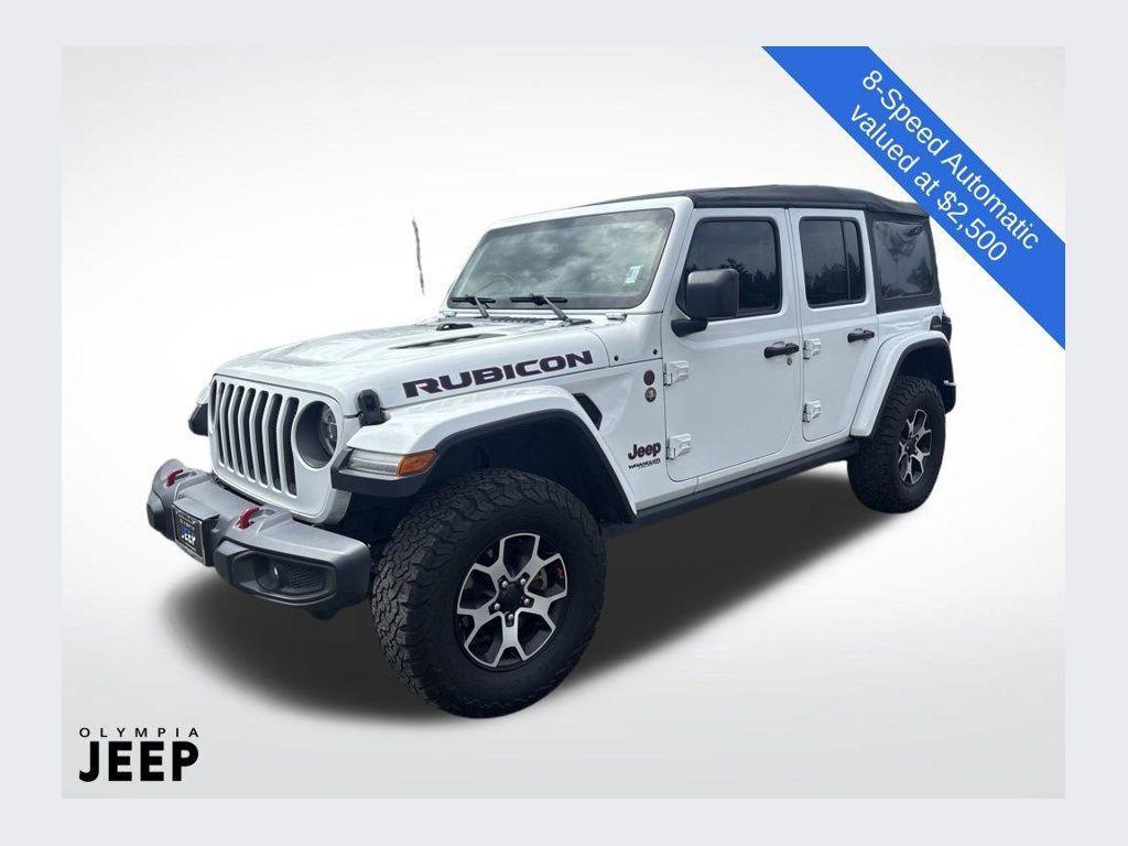 used 2021 Jeep Wrangler Unlimited car, priced at $29,998