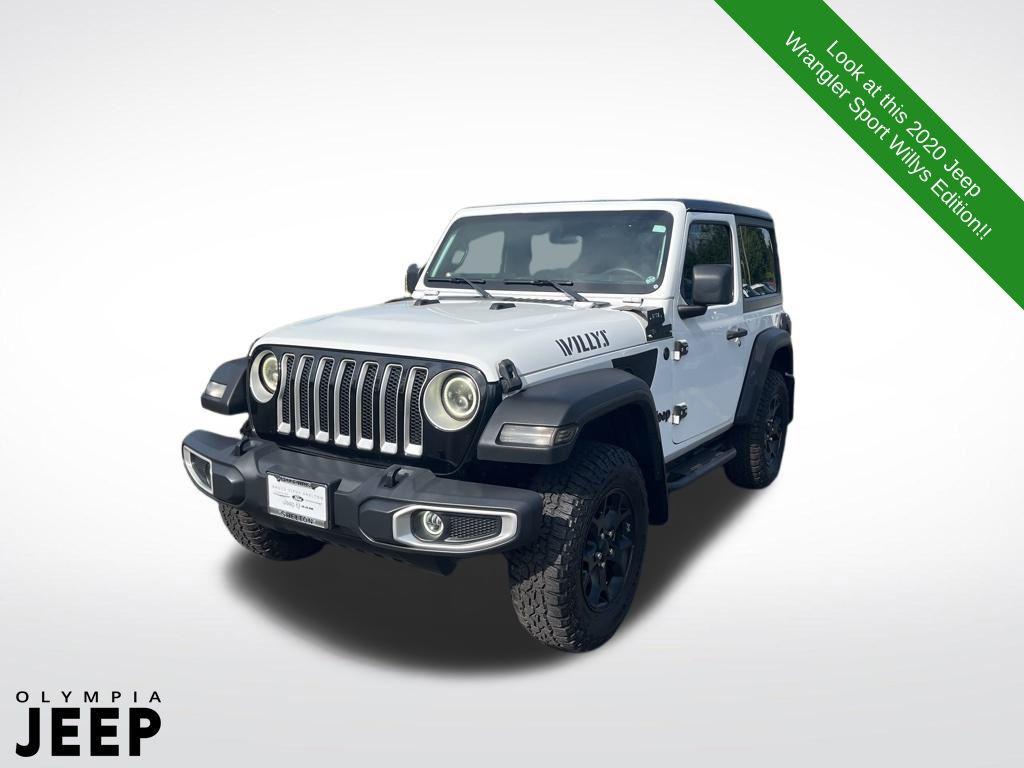used 2020 Jeep Wrangler car, priced at $26,998