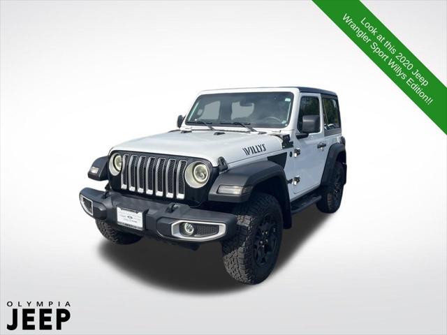 used 2020 Jeep Wrangler car, priced at $26,998