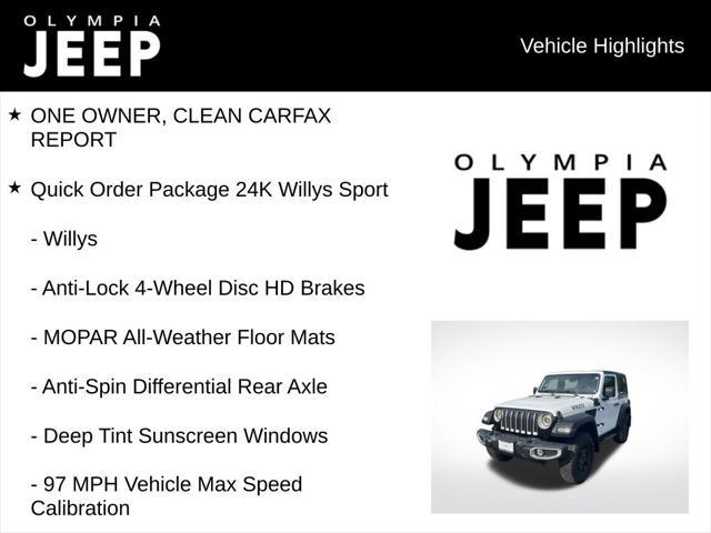 used 2020 Jeep Wrangler car, priced at $26,998