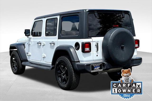 used 2019 Jeep Wrangler Unlimited car, priced at $26,748
