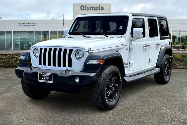 used 2019 Jeep Wrangler Unlimited car, priced at $26,748