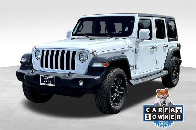 used 2019 Jeep Wrangler Unlimited car, priced at $26,748