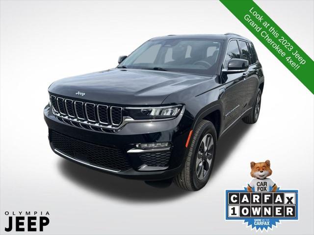 used 2023 Jeep Grand Cherokee 4xe car, priced at $33,479