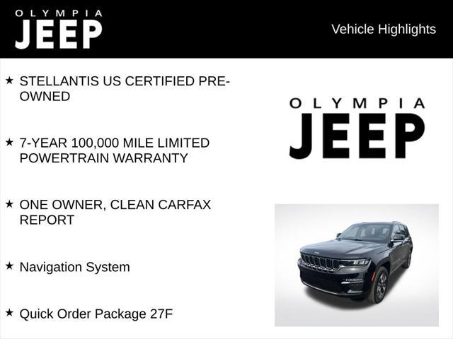 used 2023 Jeep Grand Cherokee 4xe car, priced at $33,479