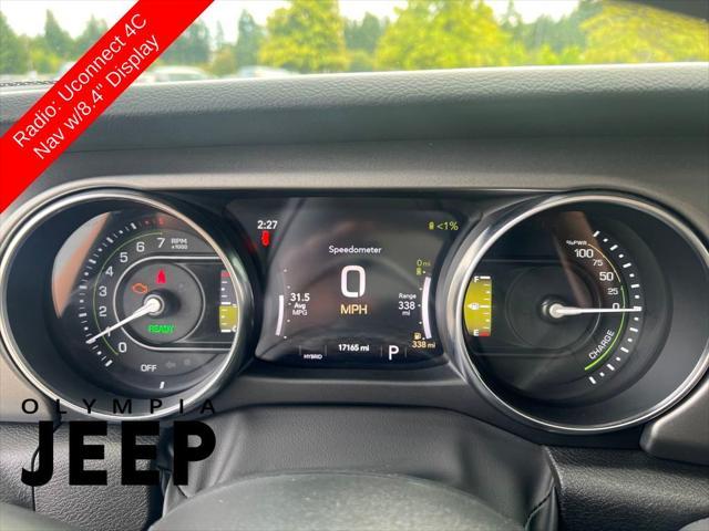 used 2023 Jeep Wrangler 4xe car, priced at $31,460