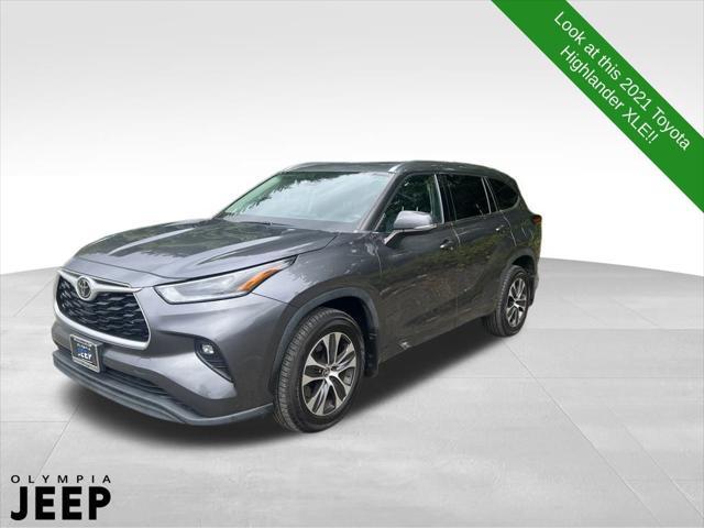 used 2021 Toyota Highlander car