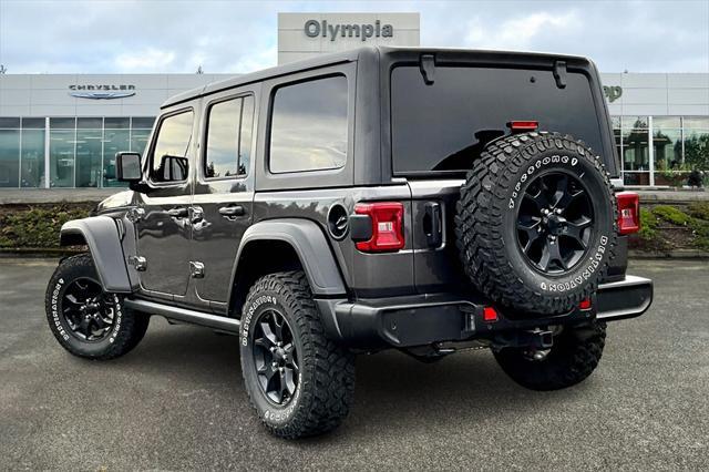 used 2021 Jeep Wrangler car, priced at $31,956