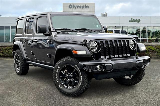 used 2021 Jeep Wrangler car, priced at $31,956