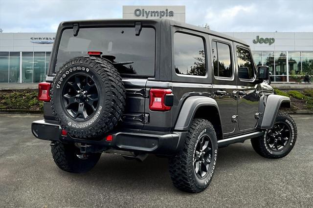 used 2021 Jeep Wrangler car, priced at $31,956