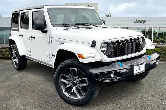 used 2024 Jeep Wrangler 4xe car, priced at $33,447