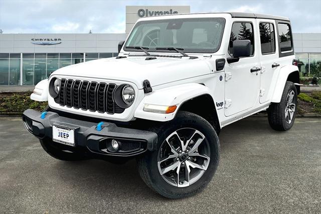 used 2024 Jeep Wrangler 4xe car, priced at $33,447