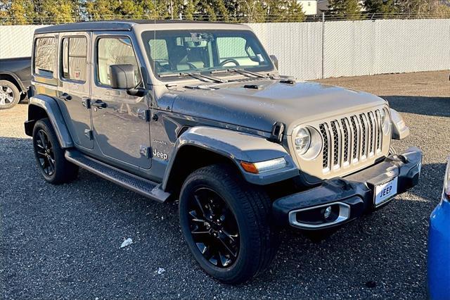 used 2021 Jeep Wrangler Unlimited 4xe car, priced at $32,722