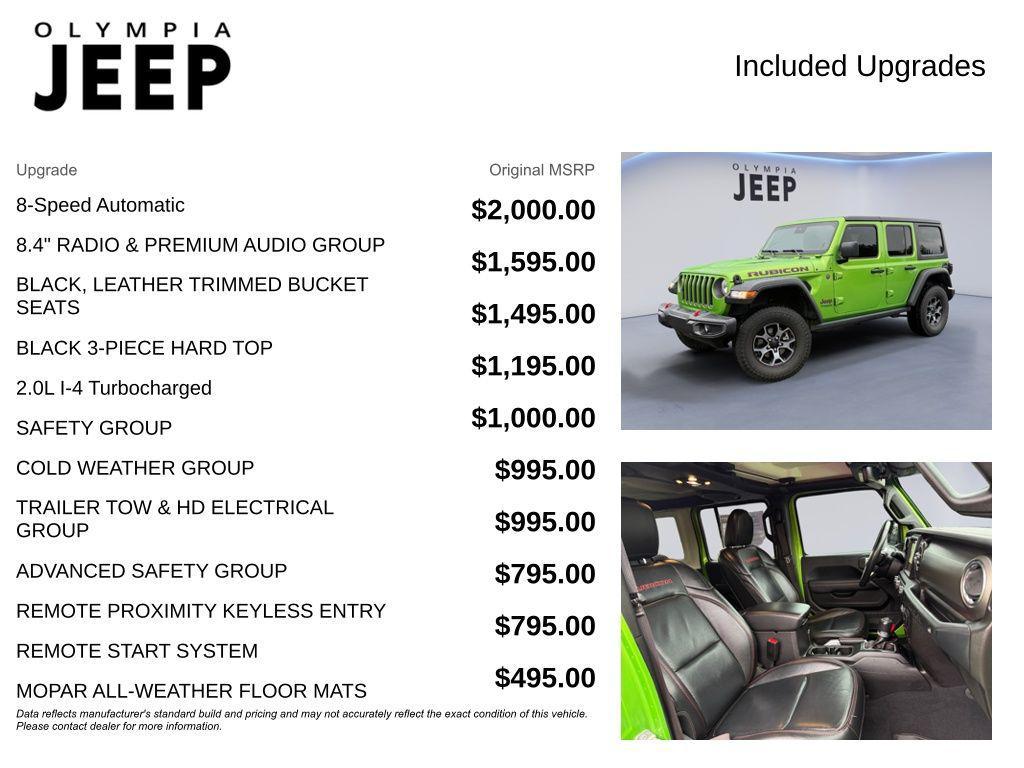 used 2019 Jeep Wrangler Unlimited car, priced at $30,488