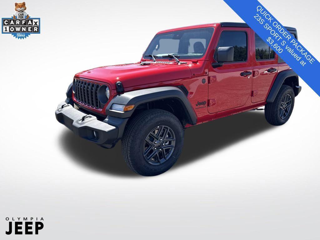 used 2025 Jeep Wrangler car, priced at $38,298