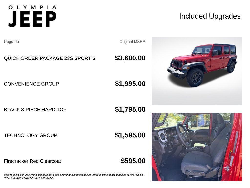 used 2025 Jeep Wrangler car, priced at $36,998
