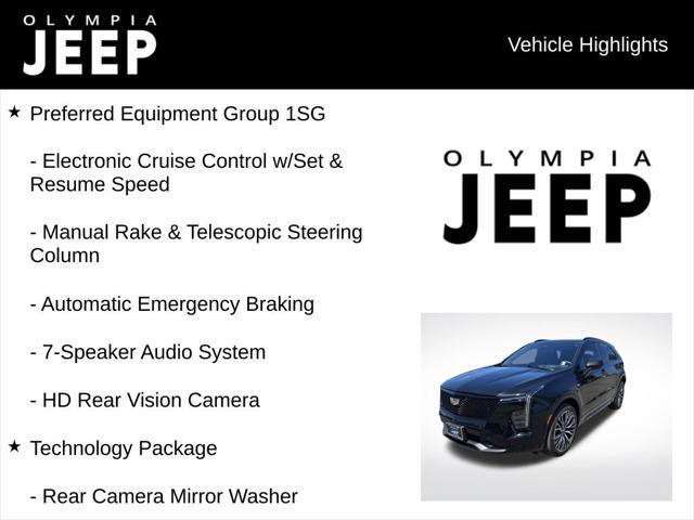 used 2024 Cadillac XT4 car, priced at $43,998