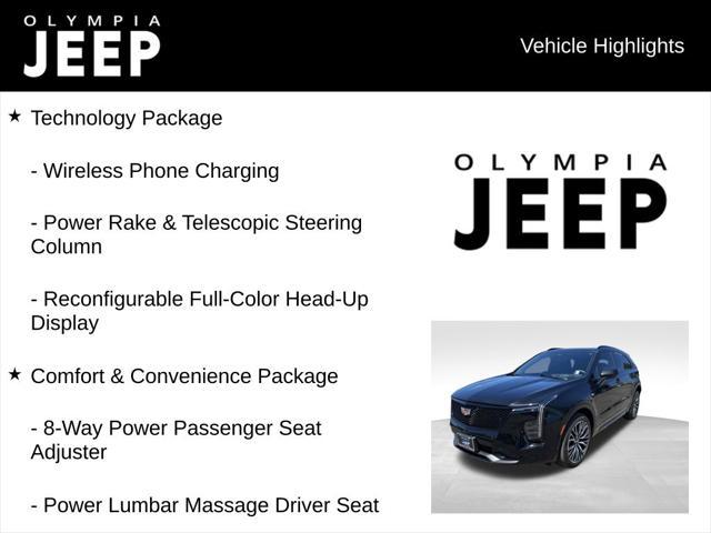 used 2024 Cadillac XT4 car, priced at $46,998
