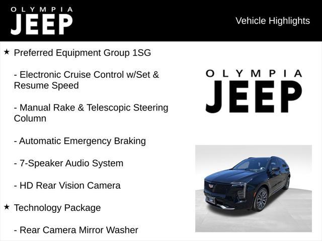 used 2024 Cadillac XT4 car, priced at $46,998
