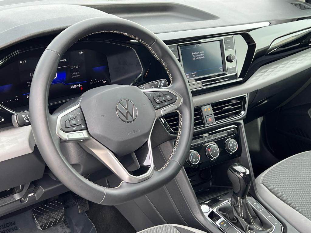used 2023 Volkswagen Taos car, priced at $20,242