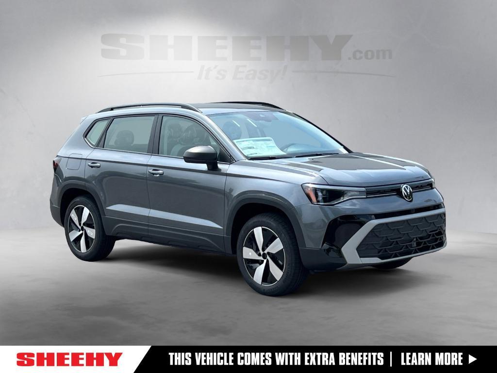 new 2025 Volkswagen Taos car, priced at $27,495