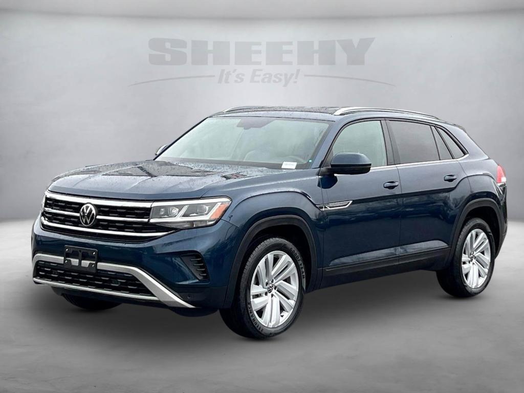 used 2021 Volkswagen Atlas Cross Sport car, priced at $19,884