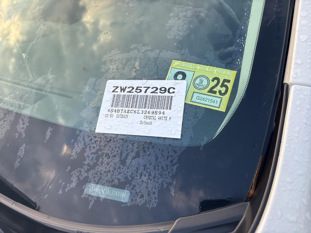 used 2020 Subaru Outback car, priced at $17,974