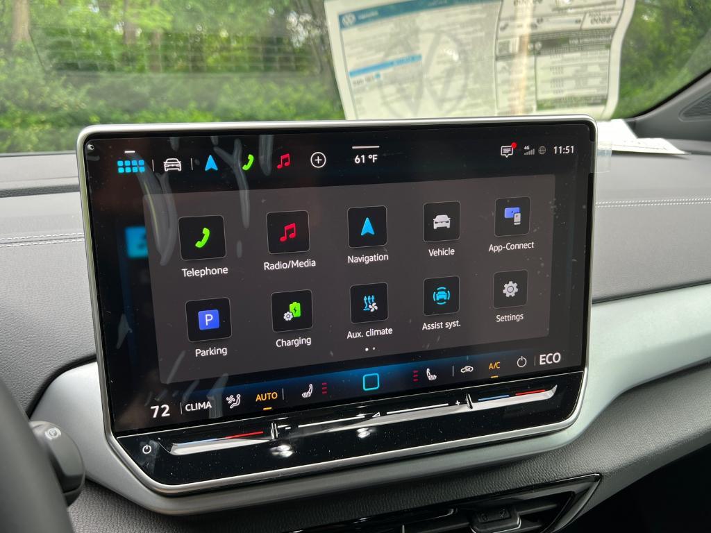 new 2025 Volkswagen ID.4 car, priced at $44,494