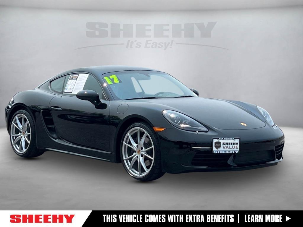 used 2017 Porsche 718 Cayman car, priced at $49,252