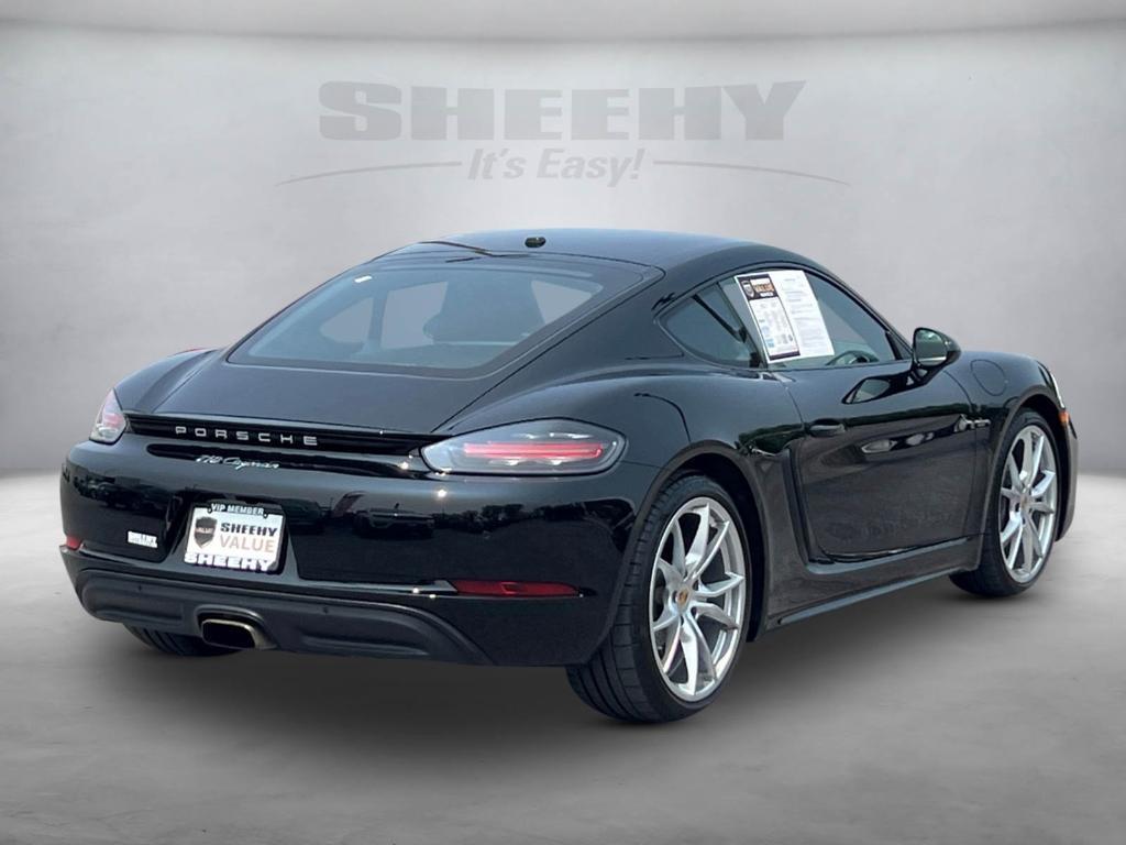 used 2017 Porsche 718 Cayman car, priced at $49,252