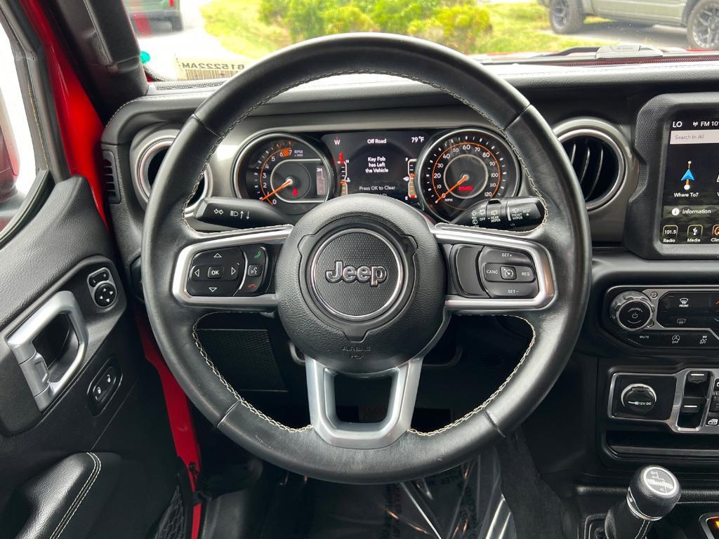 used 2019 Jeep Wrangler Unlimited car, priced at $19,362