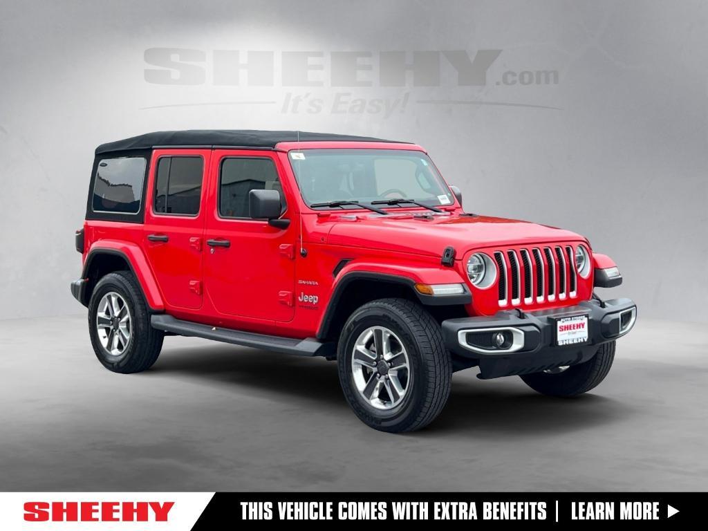 used 2019 Jeep Wrangler Unlimited car, priced at $21,644