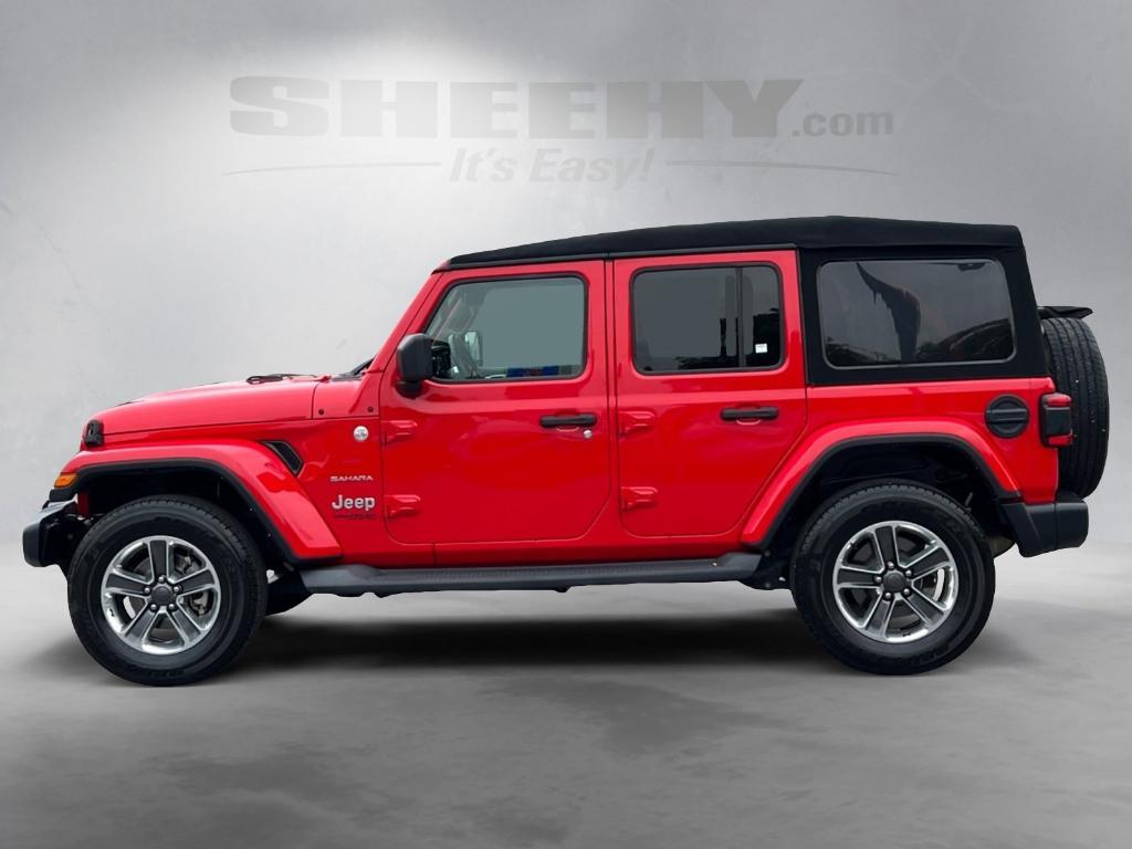 used 2019 Jeep Wrangler Unlimited car, priced at $19,362