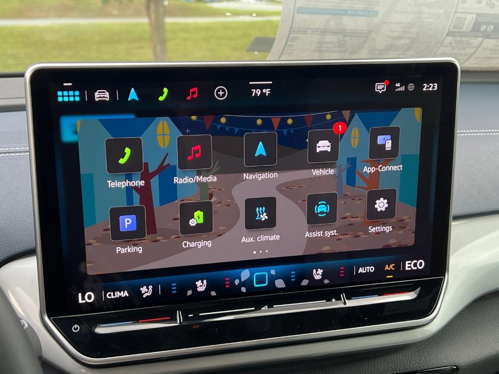 new 2025 Volkswagen ID.4 car, priced at $49,672