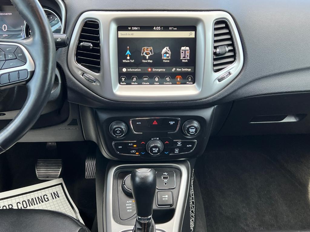 used 2018 Jeep Compass car, priced at $16,887