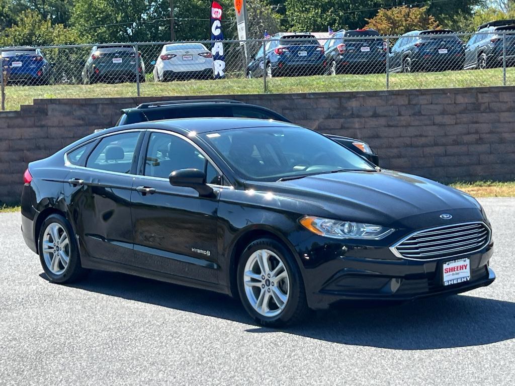 used 2018 Ford Fusion Hybrid car, priced at $6,489