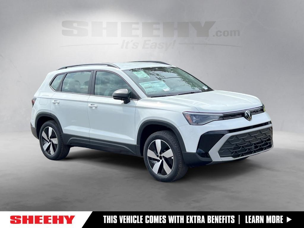 new 2025 Volkswagen Taos car, priced at $27,495