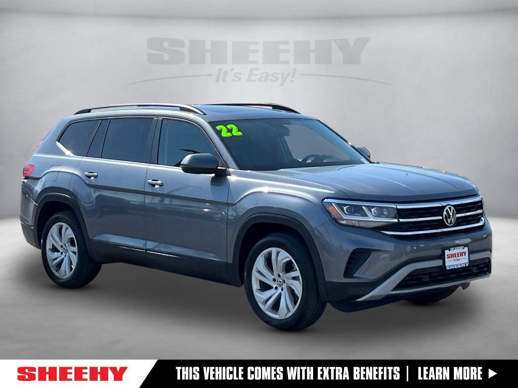 used 2022 Volkswagen Atlas car, priced at $28,702