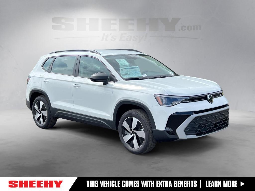 new 2025 Volkswagen Taos car, priced at $27,495
