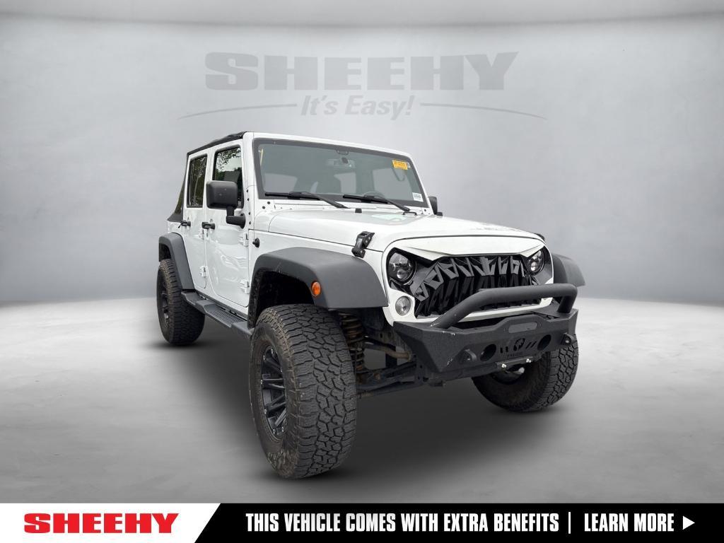 used 2017 Jeep Wrangler Unlimited car, priced at $22,119