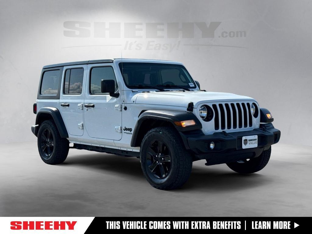 used 2021 Jeep Wrangler Unlimited car, priced at $25,770