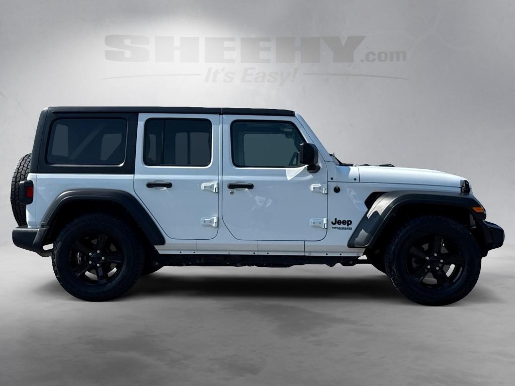 used 2021 Jeep Wrangler Unlimited car, priced at $25,770