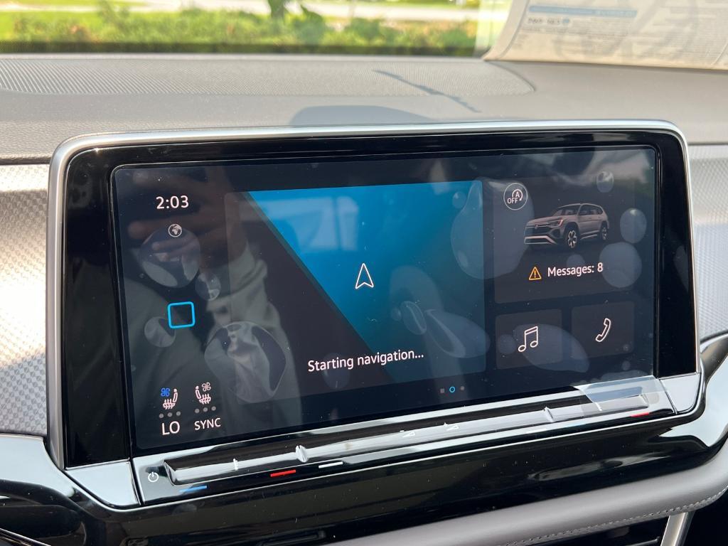 new 2025 Volkswagen Atlas car, priced at $46,976