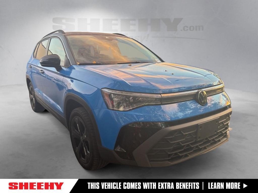 used 2025 Volkswagen Taos car, priced at $27,139
