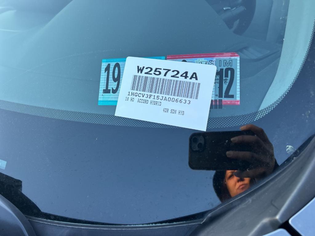 used 2018 Honda Accord Hybrid car, priced at $19,170